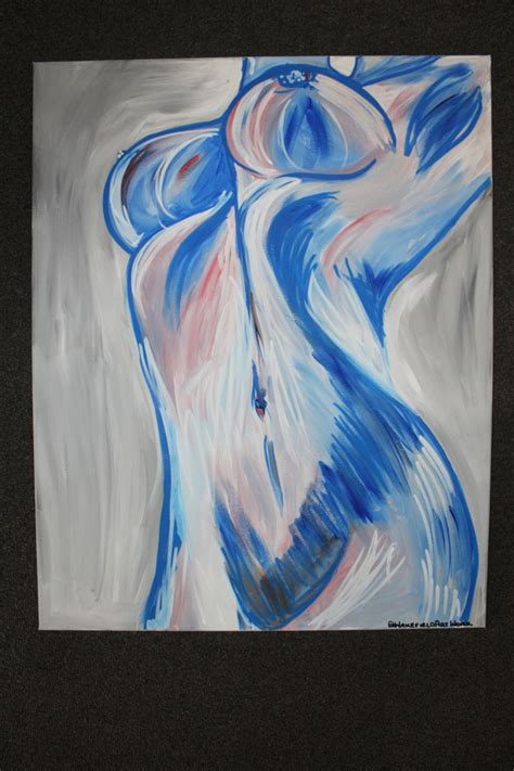 Abstract Nude Print Original Artwork Acrylic Painting Etsy