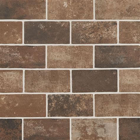 Allen Roth Broadmeadow Brick 4 In X 8 In Glazed Porcelain 52 Off