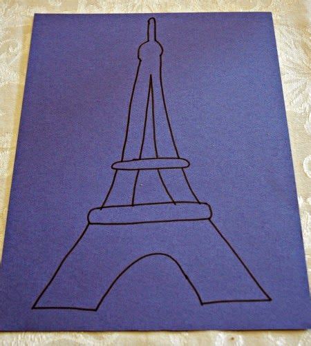 France ~ the eiffel tower. Eiffel Tower Craft in 2020 | Eiffel tower craft, Eiffel ...