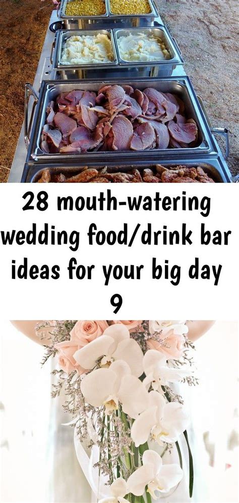 28 Mouth Watering Wedding Fooddrink Bar Ideas For Your Big Day 9