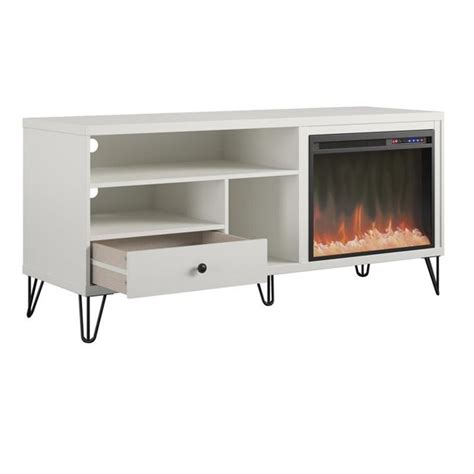 Beaumont Lane Electric Fireplace Heater Tv Stand Console Up To 65 In
