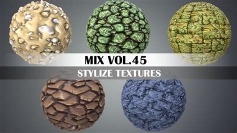 ArtStation - Stylized Texture Pack - VOL 5 | Resources