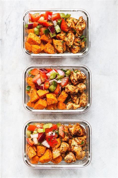Meal Prep Roasted Chicken And Sweet Potato — Eatwell101