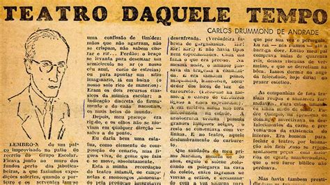 Carlos Drummond De Andrade Crônicas