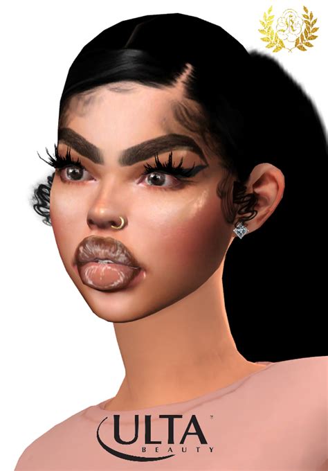 A Photo Of The Sims 4 Makeup And A Sim Model If Sims 4 Model Sims