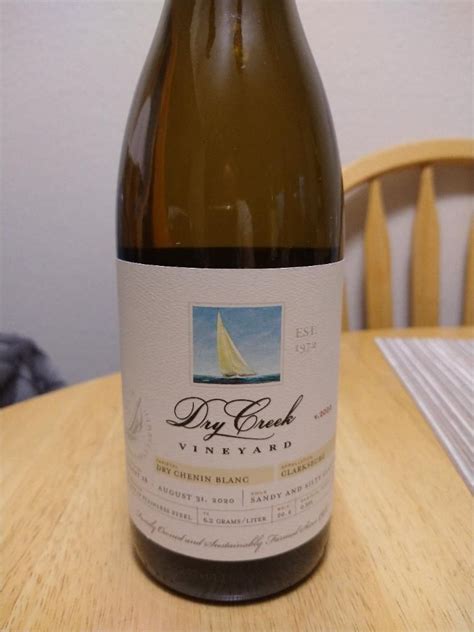 2020 Dry Creek Vineyard Chenin Blanc Dry Clarksburg Usa California