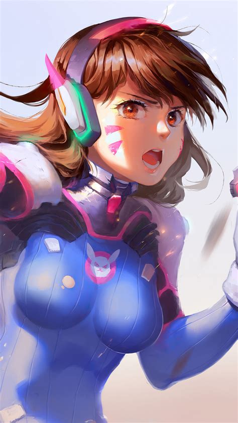 640x1136 Dva Overwatch With Guns 4k Iphone 55c5sse Ipod Touch Hd 4k