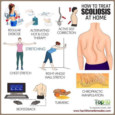 How To Deal With Scoliosis Top 10 Home Remedies