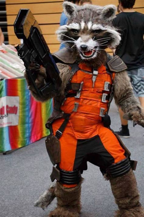 Guardians Of The Galaxy Best Cosplay Rocket Raccoon