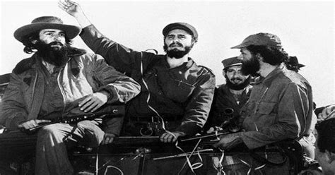 Fidel Castro With Members Of His Leftist Guerrilla Movement 26th Of
