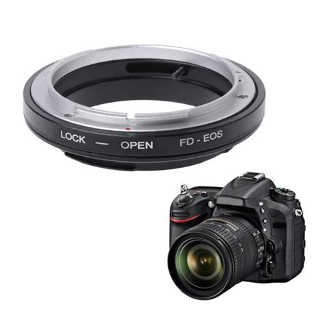 ootdty for fd eos mount adapter ring for canon fd lens to ef eos mount camera camcorder new in