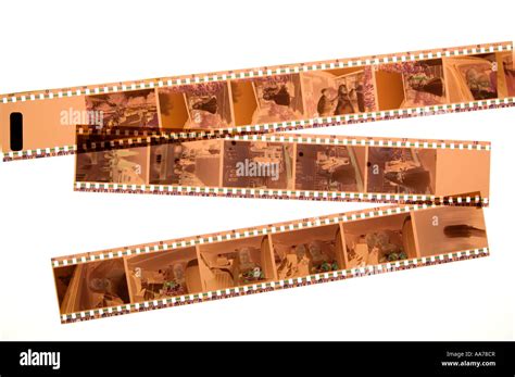 Películas de mm negativos a color Fotografía de stock Alamy