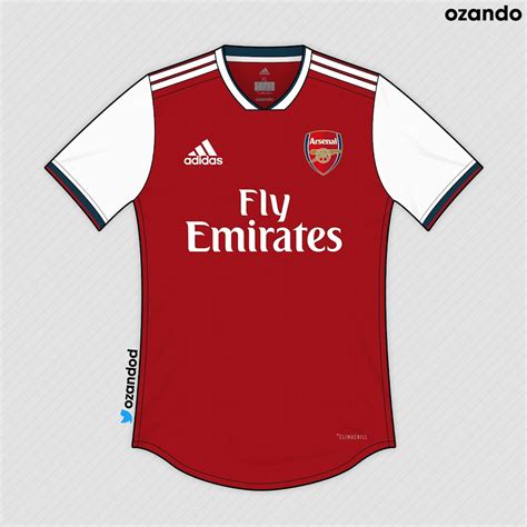 Adidas Arsenal 19 20 Home Away And Third Concept Kits By Ozando Footy