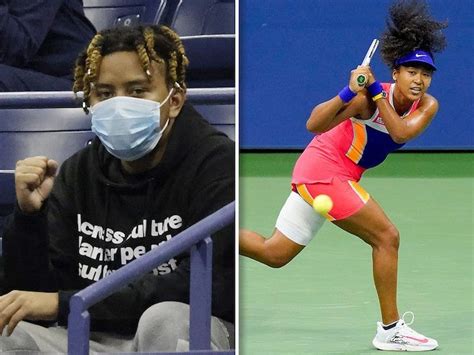 Naomi Osakas Bf Rapper Cordae Cheers On Tennis Star From Stands At