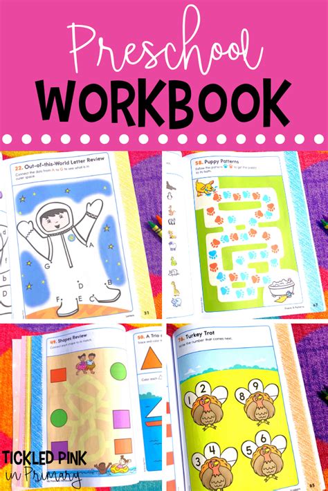 My Preschool Workbook 101 Games And Activities Preschool Workbooks