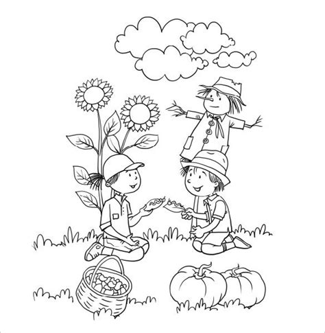All pdf templates on this page can be downloaded and printed for free. 20+ Fall Coloring pages - Free Word, PDF, JPEG, PNG Format ...