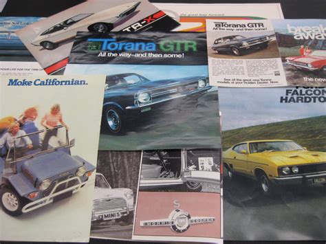 Wanted Old Car Brochures Collectable Classic Cars