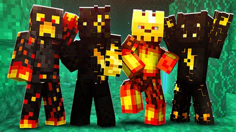 Nether Skin Pack By The Lucky Petals Minecraft Skin Pack Minecraft