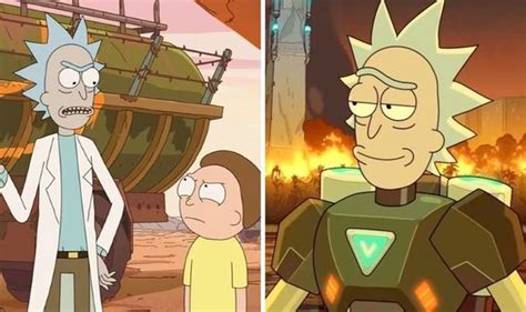Rick And Morty Season 5 Rick And Morty ‘split’ Up In Finale Promo Tv And Radio Showbiz And Tv