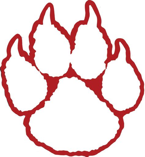 Wildcats Paw Logo Clipart Best