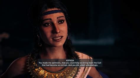Assassins Creed Odyssey Aspasia The Leader Of The Cult Of Kosmos