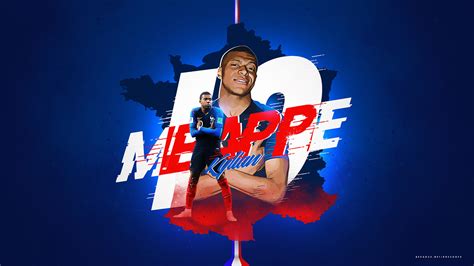 Kylian Mbappé France Behance