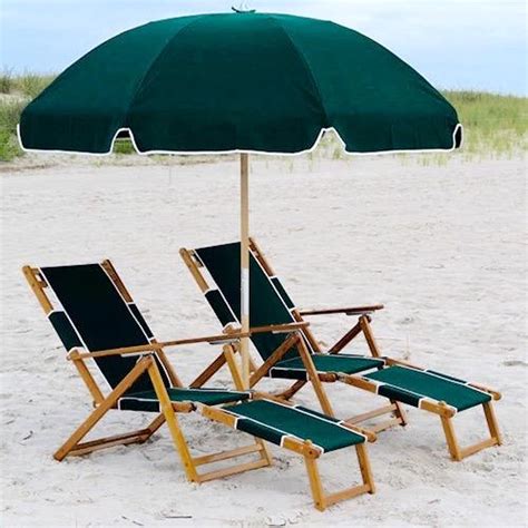 Resort Style Chair And Umbrella Set Wrightsville Beach Chair Umbrella