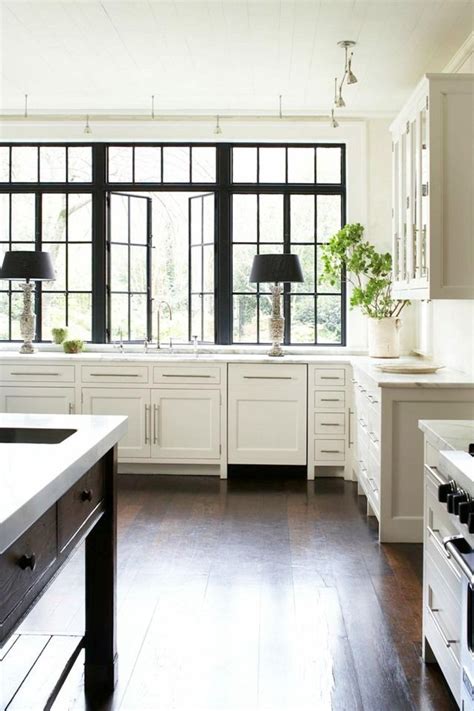 Black and white works of art are exceptionally popular because of their monochromatic nature and the fact that they can match almost any style of decor. 3 Reasons To Paint Window Trim Black | K I T C H E N ...