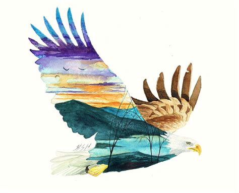 Eagle Soaring Drawing Free Download On Clipartmag