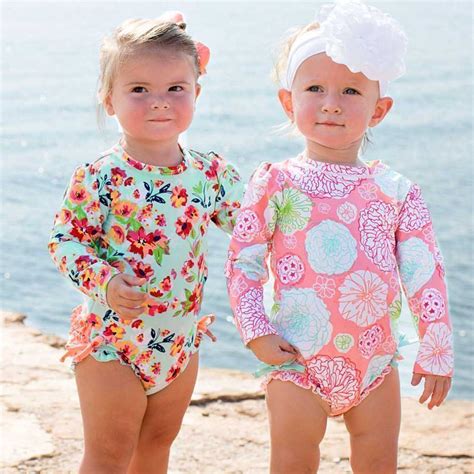 Swim Clothing And Accessories Sun Protection Rufflebutts Babytoddler