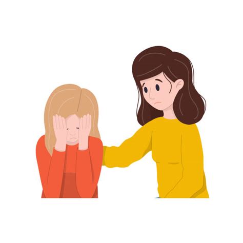 Mother And Daughter Talking Illustrations Royalty Free Vector Graphics