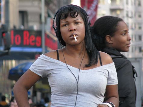 Black Girl Smoking Apr 10 2008