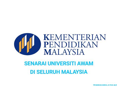 Jadi tak payahla anda nak belek website setiap radio untuk cari frekuensinya. Senarai Universiti Awam (UA) Terkini di Malaysia ...