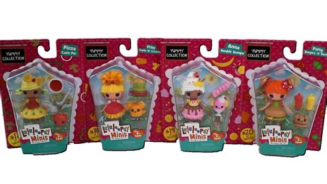 Lalaloopsy Minis Yummy Collection Dolls Unboxing Toy Review Youtube