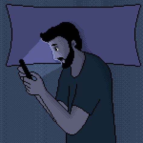 Scrolling before bed - Gif Abyss