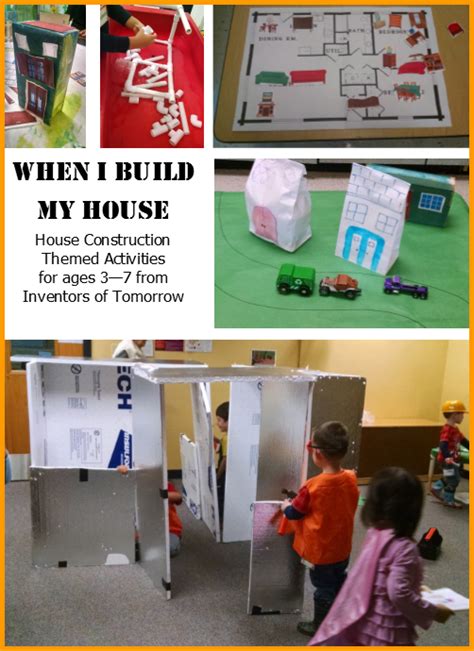 House Building Construction Theme A Collection Of Hands On Stem