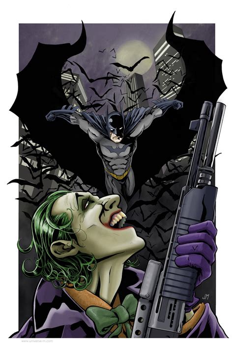Batman Vs The Joker By Kminor On Deviantart