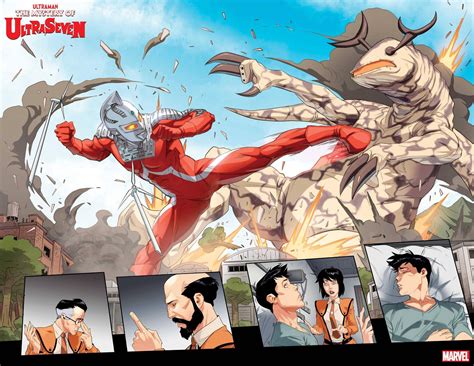 マーベルからコミック ウルトラマン：ザ・ミステリー・オブ・ウルトラセブン 1のファーストルックが公開 まべそく