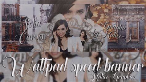 Wattpad Speed Bannertutorial N°1 Youtube