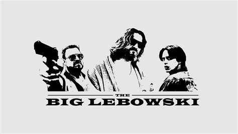 Free Download Hd Wallpaper The Big Lebowski The Dude Monochrome