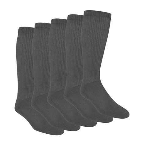 Dr Scholls Diabetes And Circulatory Over The Calf Sock 5 Pair Bundle Package Health