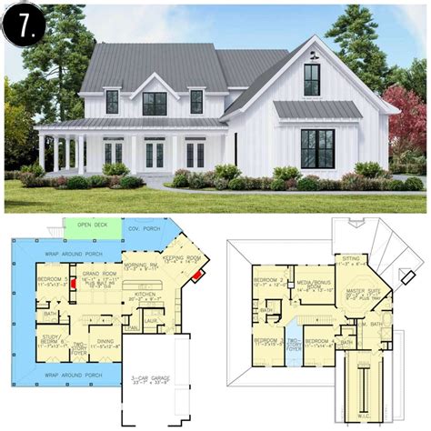 10 Amazing Modern Farmhouse Floor Plans Rooms For Rent Blog