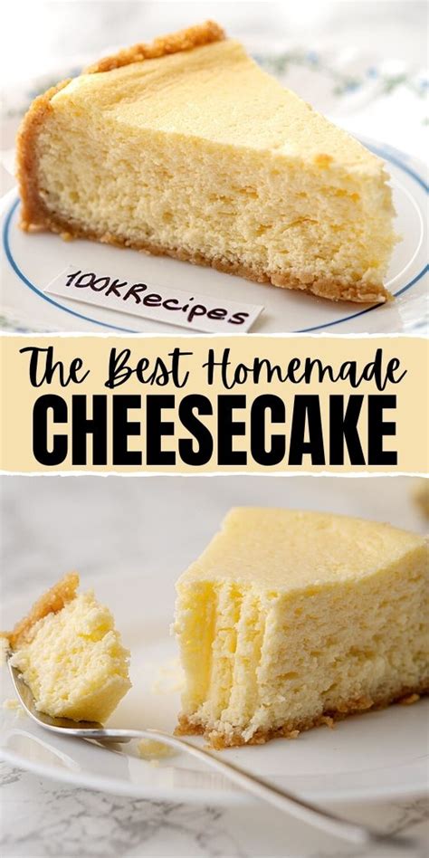 How To Make The Best Homemade Cheesecake