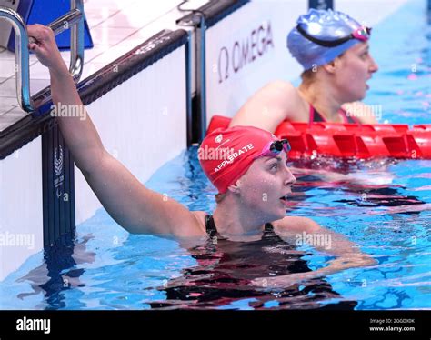 Great Britains Jessica Jane Applegate Reacts After Finishing Fourth In The Womens 200m