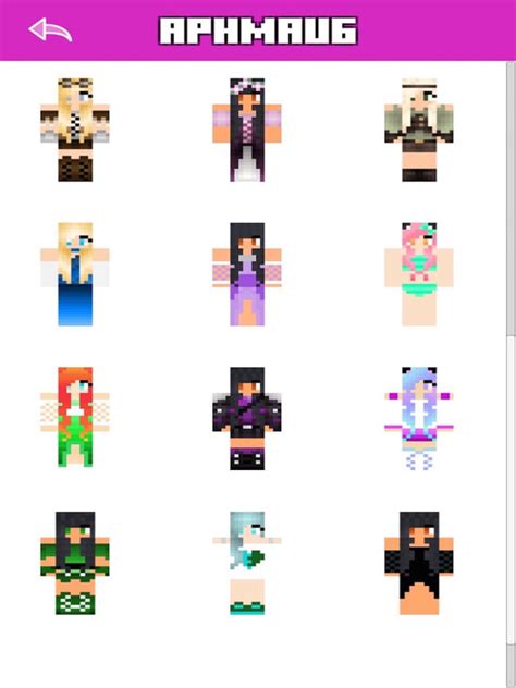 Télécharger Aphmau Skins Free For Minecraft Pepocket Edition With