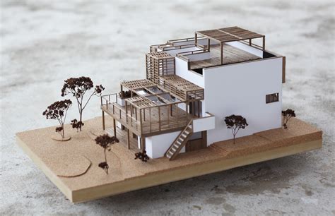 Wooden Architecture Model Behance