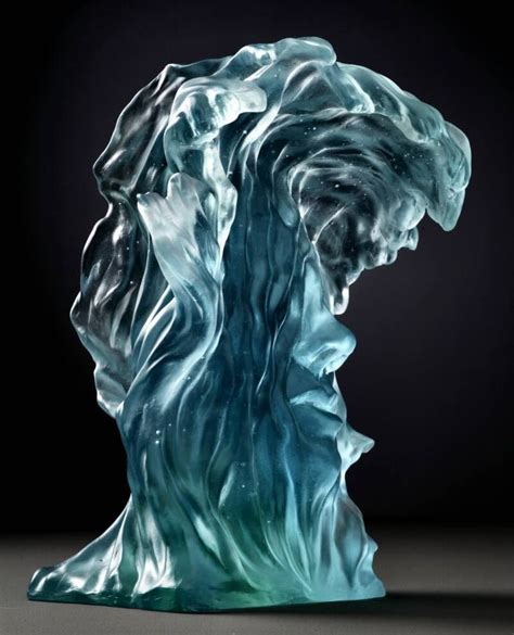 Cast Glass Forms Glass Art Glass Art Sculpture Glass Sculpture