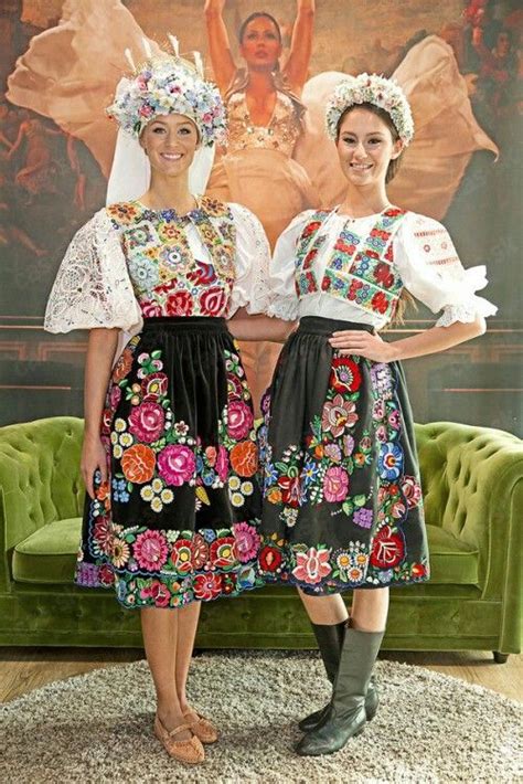 Pictureeastern european traditional clothes (i.redd.it). Couple of nice girls in traditional Slovak folk costumes ...