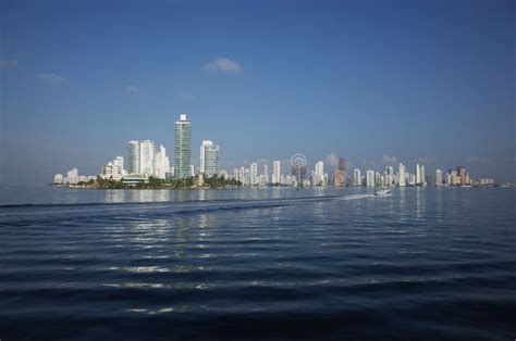Cartagena Skyline Murcia At Mediterranean Spain Stock Image Image Of