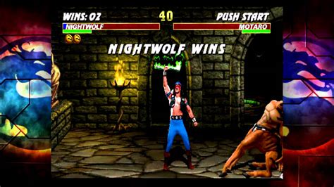 Ultimate Mortal Kombat Xbox Live Arcade Playthrough As Nightwolf